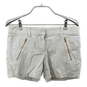 J Crew | 2‎ Blue Striped Seersucker Shorts